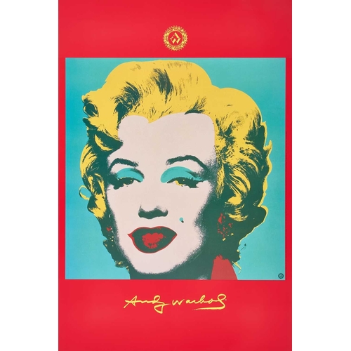 209 - ‡ AFTER ANDY WARHOL (1928-1987) 'SELF PORTRAIT' & 'MARILYN' Offset lithographs
Self portrait printed... 