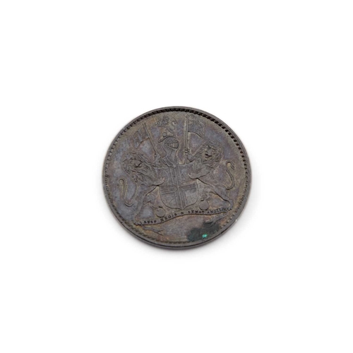 88 - SAINT HELENA UNDER BRITISH EAST INDIA COMPANY, A COPPER HALF PENNY 1821. 28mm, 9.4 grams