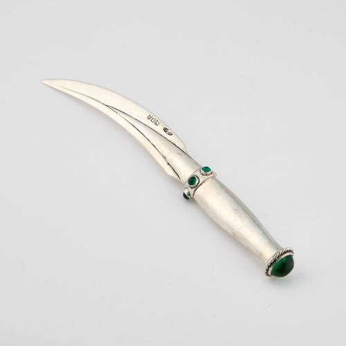 246 - RAMSDEN & CARR: AN ARTS AND CRAFTS SILVER LETTER OPENER by Omar Ramsden & Alwyn Carr, London 191... 