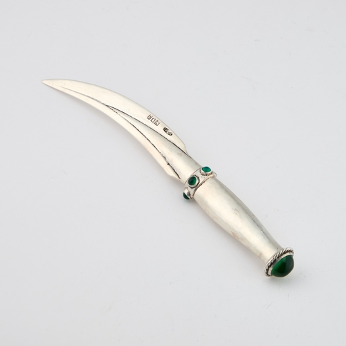 277 - RAMSDEN & CARR: AN ARTS AND CRAFTS SILVER LETTER OPENER by Omar Ramsden & Alwyn Carr, London 191... 