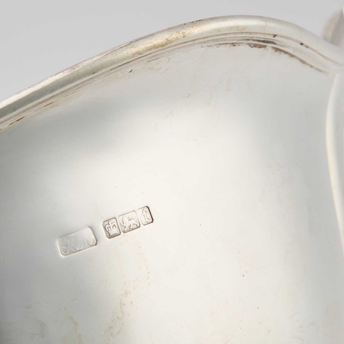 434 - A LARGE GEORGE V SILVER TWO-HANDLED BOWL by R F Mosley & Co (Robert Fead Mosley), Sheffield 1911... 