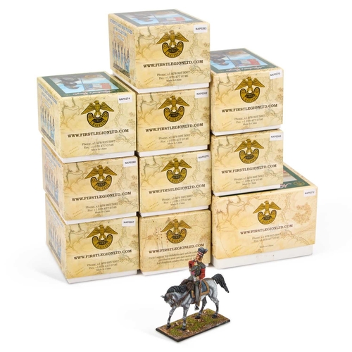 73 - A GROUP OF BOXED FIRST LEGION NAPOLEONIC FIGURES comprising NAP0272, NAP0263, NAP0268, NAP0270, NAP0... 