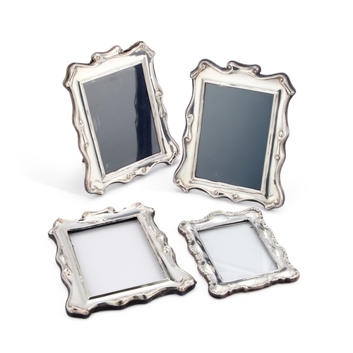 310 - A PAIR OF ELIZABETH II SILVER-MOUNTED PHOTOGRAPH FRAMES by Carr's of Sheffield Ltd, Sheffield 1988, ... 