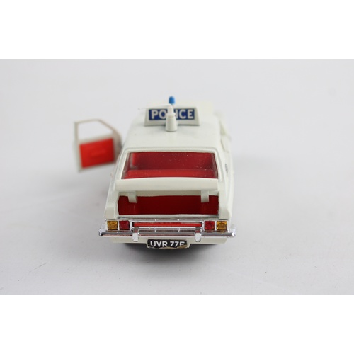 1072 - 2 Boxed Dinky police cars No 250 and 255  in great un-played with condition boxes missing end flaps