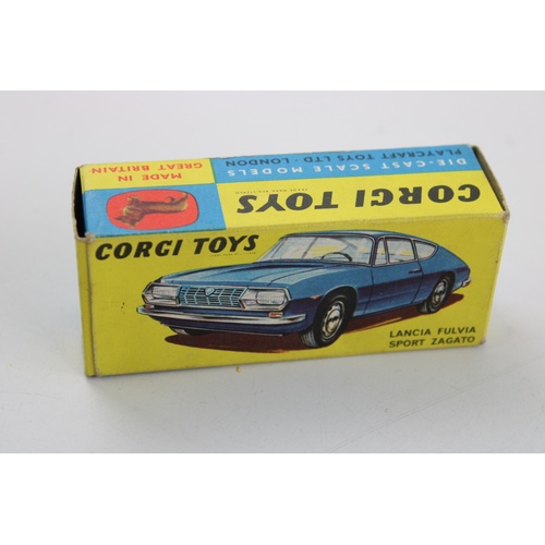 1073 - Boxed Corgi Lancia Fulvia Sport Zagato No 332 in great un-played with condition