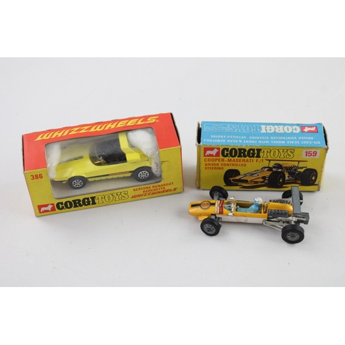 1074 - 2 Boxed Corgi cars Nos 386 and 159 in great un-played with condition