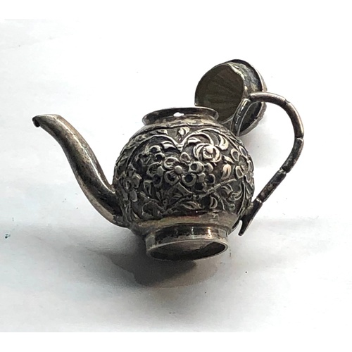 578 - Chinese miniature silver tea set