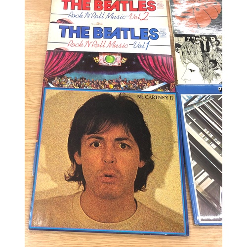 1106 - selection of 11 Beatles related records