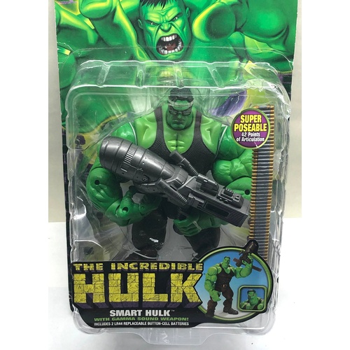 1090 - boxed Marvel the incredible hulk figure still sealed in box