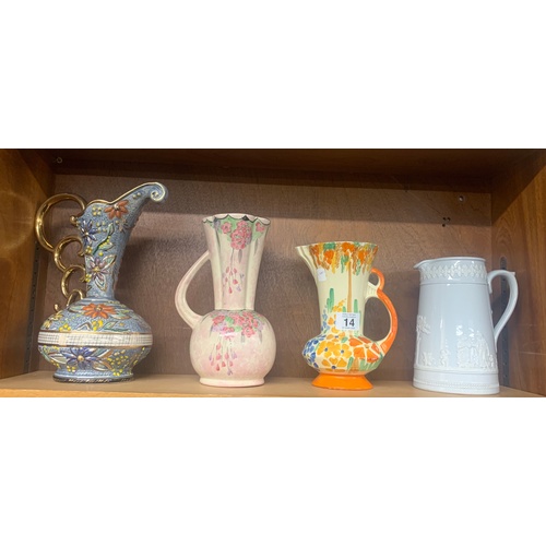 14 - Shelf of jugs