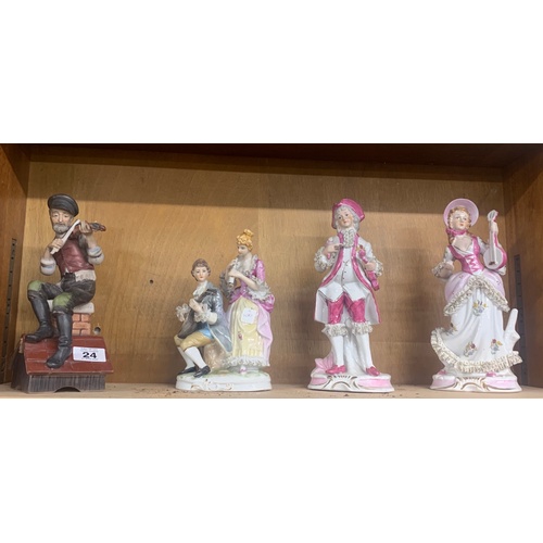 24 - Shelf of ornaments