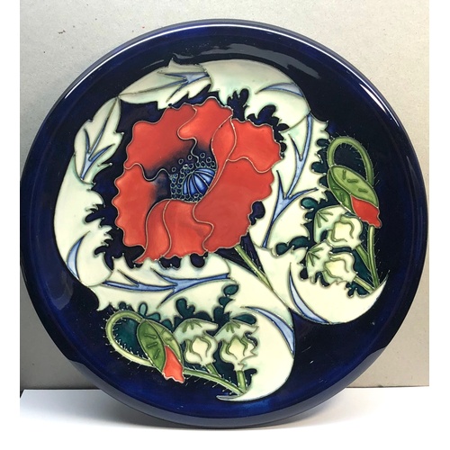 378 - Moorcroft plate 26cm dia