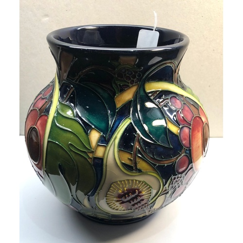 379 - Moorcroft vase height approx 14.5cm