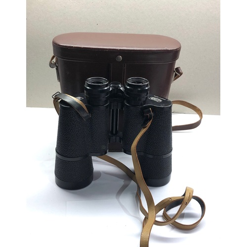 373 - Vintage cased carl Zeiss jena 10x50w binoculars