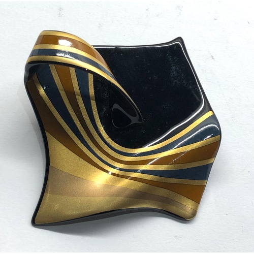 127 - Rosenthal studio - line abstract brooch original box