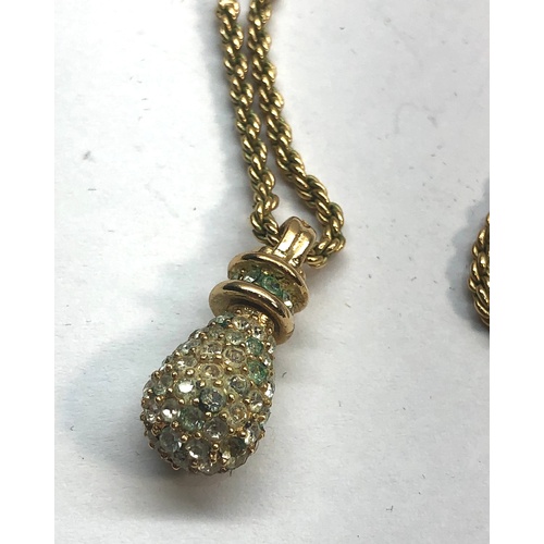 135 - Christian Dior pendant and chain