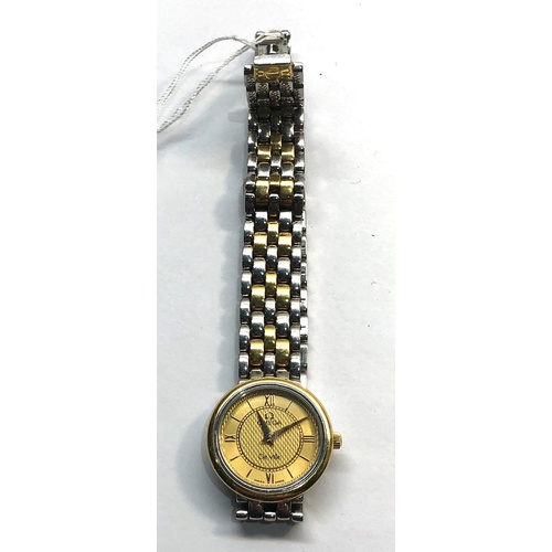 146 - Ladies Omega de Ville wristwatch bi metal