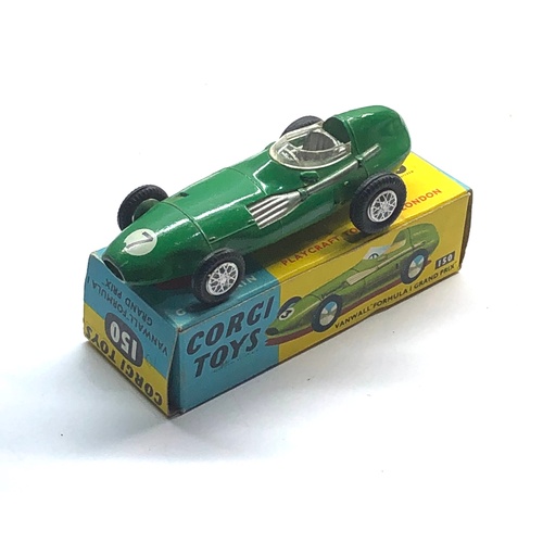 391 - Original boxed corgi 150 vanwall formula1 grand prix