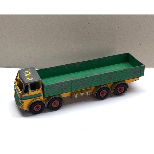 392 - 2 Vintage dinky lorries played with condition