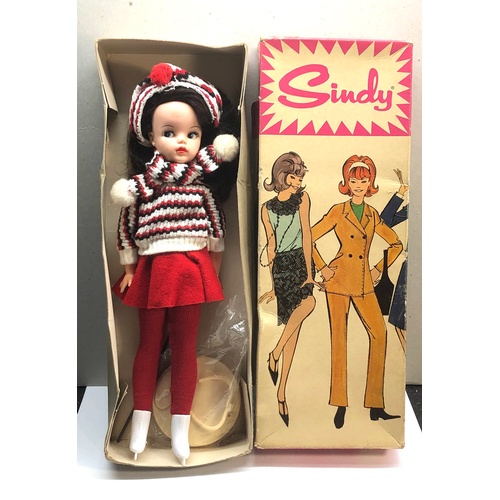 403 - Original Vintage boxed Sindy doll complete with stand  in box