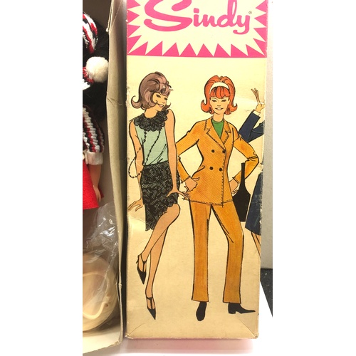 403 - Original Vintage boxed Sindy doll complete with stand  in box