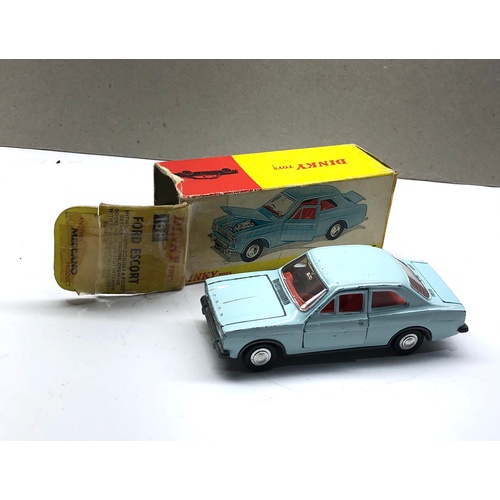 407 - Dinky ford escort 168 boxed