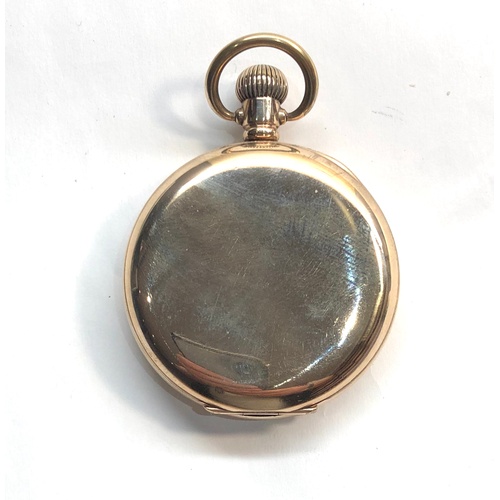 217 - Waltham Riverside pocket watch 3/4 plate lever movement 17 jewels No 12532232 stamped A.W.W Co Walth... 