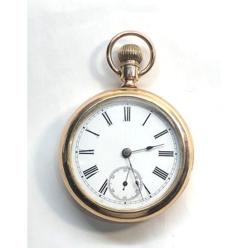 221 - Antique Swiss  H Jorgensen pocket watch full plate lever movement finely engraved 17 jewels gold pla... 