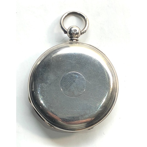 223 - Antique silver half hunter pocket watch W.M.Dodge  Manchester silver half hunter case Chester hallma... 