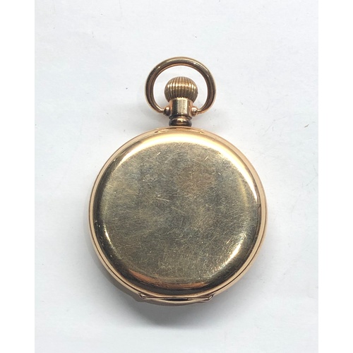 239 - Waltham gold plated full hunter pocket watch