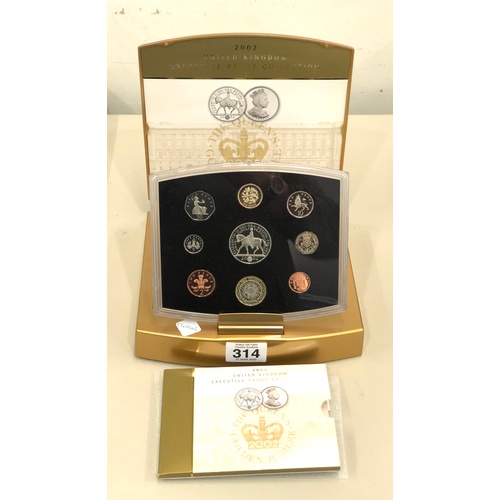 314 - Royal mint coin collection