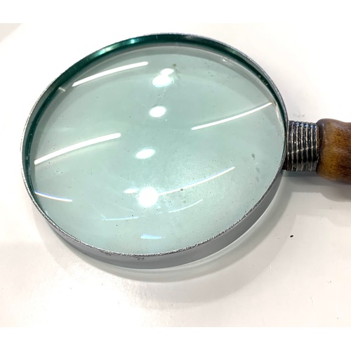 374 - Horn handle magnifying glass