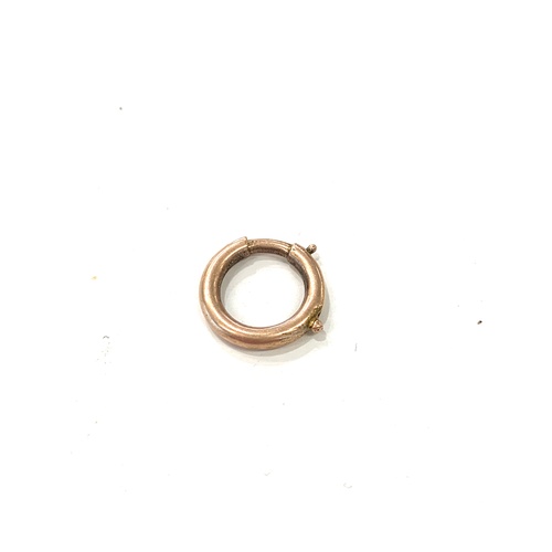 159 - Victorian split ring, 9ct