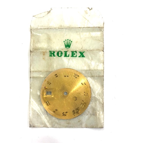 8 - Genuine Rolex Oyster Perpetual datejust dial approximate diameter 3cm