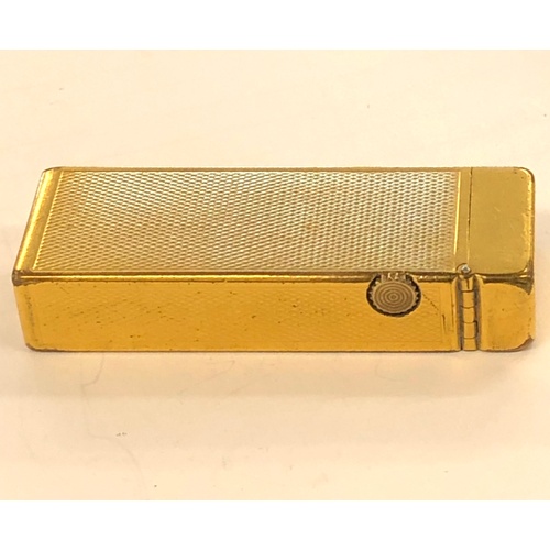 388 - Vintage Dunhill cigarette lighter, in good untested condition as shown in images. Edge ware to light... 