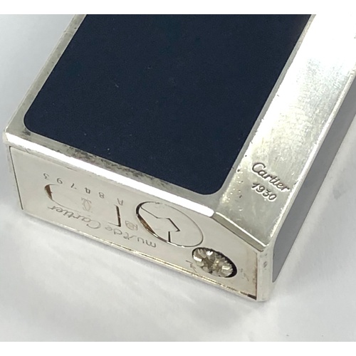 392 - Vintage Cartier cigarette lighter, in good untested condition as shown in images.