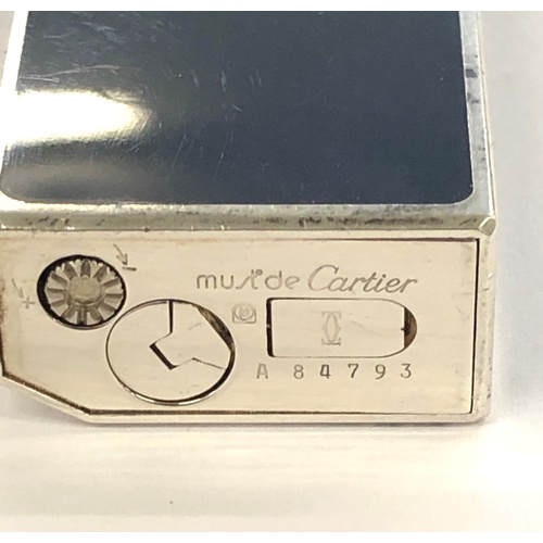 392 - Vintage Cartier cigarette lighter, in good untested condition as shown in images.