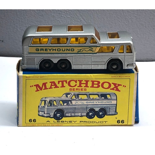 414 - Boxed Matchbox lesney No99 Greyhound bus