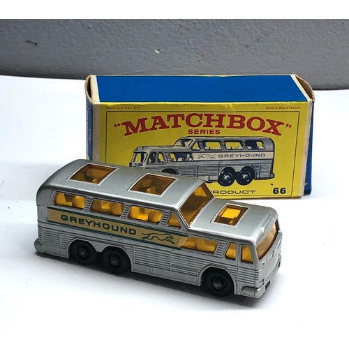 414 - Boxed Matchbox lesney No99 Greyhound bus