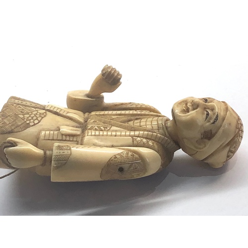 402 - 19th - 20th cent carved ivory / bone figure