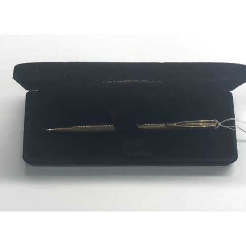 409 - vintage boxed gold plated Waterman pencil