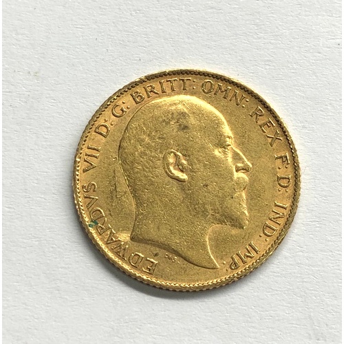 67 - 1905 half sovereign