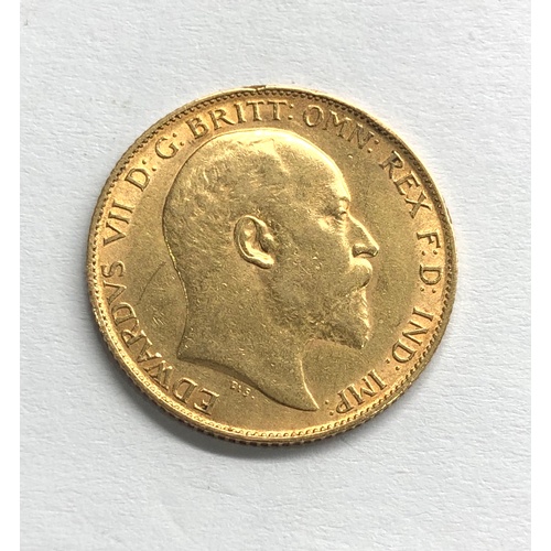 69 - 1910 half sovereign