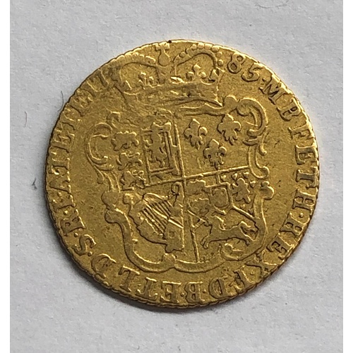 75 - 1785 gold guinea