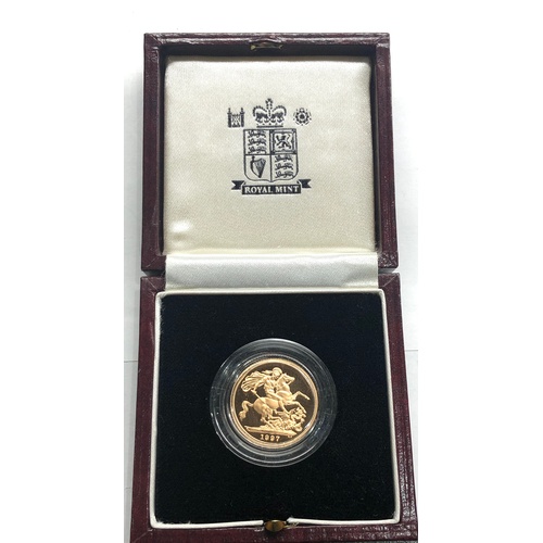 80 - boxed 1997 proof sovereign