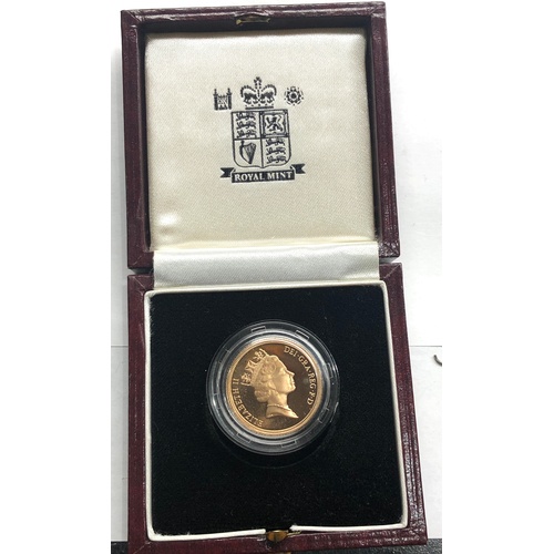 80 - boxed 1997 proof sovereign