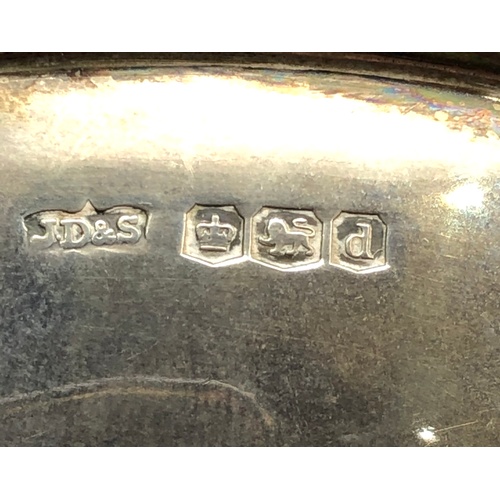 136 - james dixon silver comport measures approx 20.5cm wide height 12cm sheffield silver hallmarks weight... 