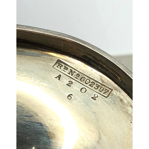136 - james dixon silver comport measures approx 20.5cm wide height 12cm sheffield silver hallmarks weight... 