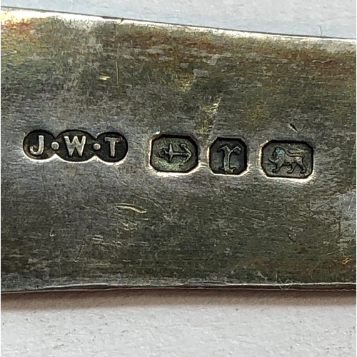 140 - Antique hallmarked silver glasses case with chatelaine case measures approx 16cm long clip measures ... 