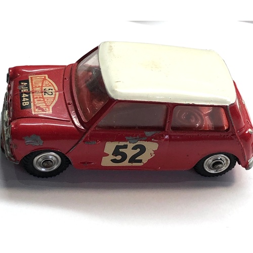 336 - Original boxed corgi 1965 52 196 rallye monte -carlo 
mini copper rover 2000 Citroen in as shown con... 